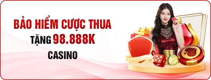 Bảo hiểm cược thua casino