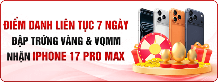 Điểm danh 7 ngày nhận IP 17