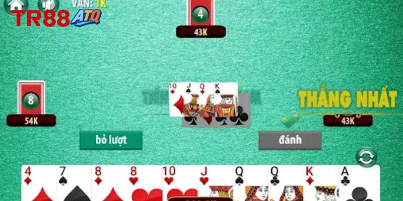 Biết cách chặt bài giúp bạn chủ động trong ván